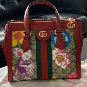 Gucci Shoulder bag by Alessandro Michele flora print